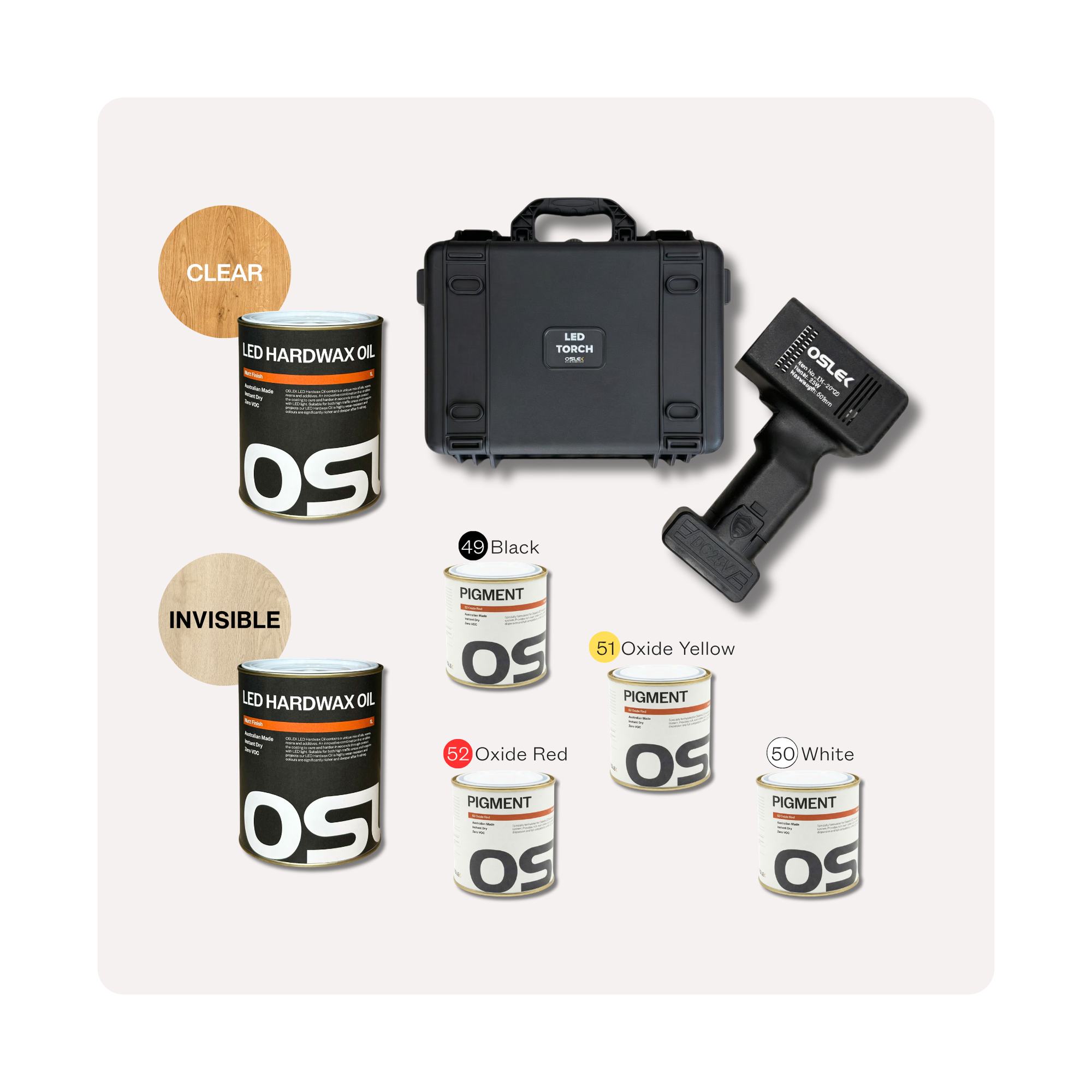 LED Hardwax Oil Professionals Pack