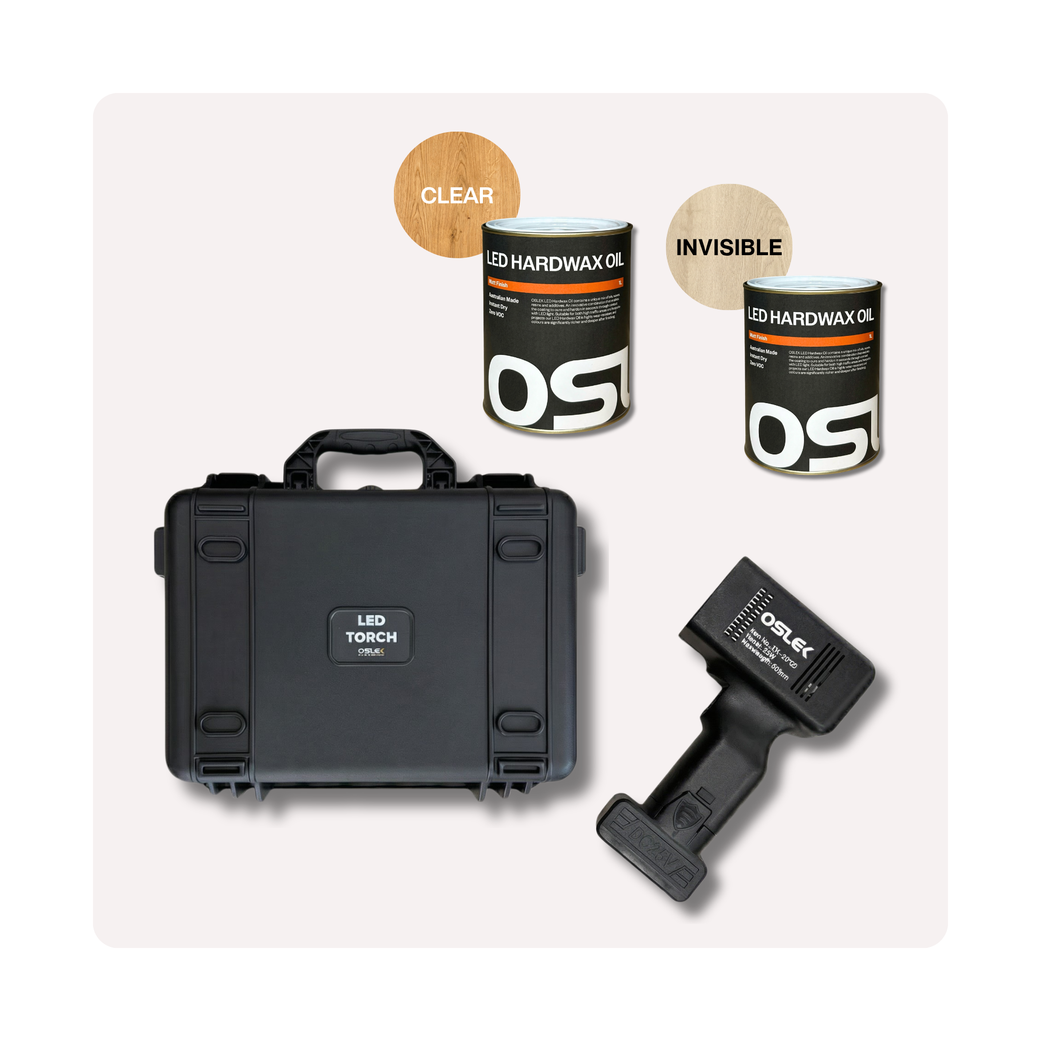 LED Hardwax Oil Essentials Pack – Oslek Coatings